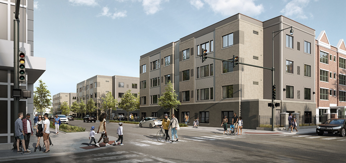 Mixed-income apartments take shape on Near North Side